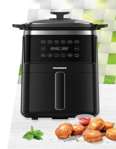 FRITEUZA CU AER CALD SI GRILL HEINNER VastCook HAFG-B5BK2600 [6]