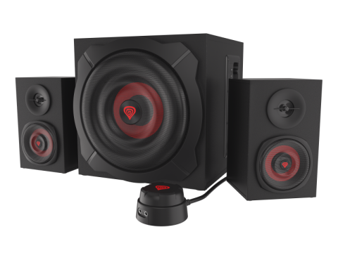 Home Cinema & Audio - Genesis Helium 610BT, negru/rosu