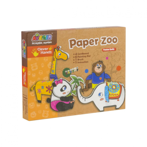 Jucarii & jocuri educative - Gradina zoologica din hartie