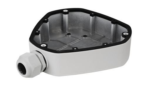 Accesorii - Hikvision Junction box DS-1280ZJ-DM25; compatibil cu DS-2CD6332FWD-XXX, DS-2CD6362F-XXX; aluminiu, alb.