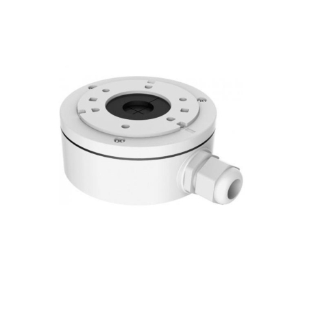 Securitate - Doza conexiuni pentru camere Hikvision DS-1280ZJ-XS; material aluminiu; dimensiuni: 100 x 43.2 x 129mm, greutate: 320g.
