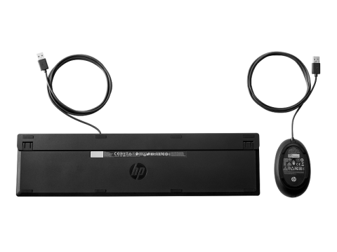 Kit wired tastatura si mouse HP 320MK, taste numerice, negru [2]