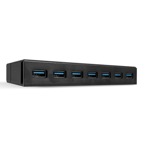 Hub USB Lindy 7 Port USB 3.0 Hub, 7 porturi, Negru [2]