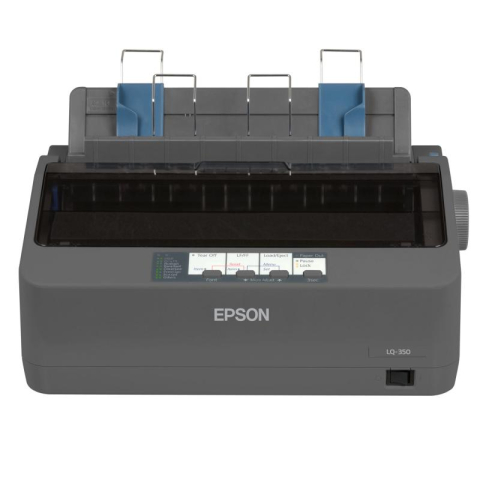 Imprimante, Scanere & Consumabile - Imprimanta matriceala mono Epson LQ-350, dimensiune A4, numar ace: 24 pini, viteza 10cpi, rezolutie 360x180dpi, memorie 128KB, limbaje de printare IBM 2390 Plus, ESC/P2, interfata USB 2.0, Bidirection
