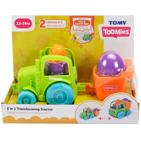 JUCARIE 2IN1 TRACTORAS, TOMY [2]