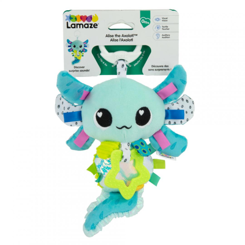 Jucarii bebelusi - JUCARIE PENTRU BEBELUSI, SALAMANDRA ALISE CLIP&GO, LAMAZE