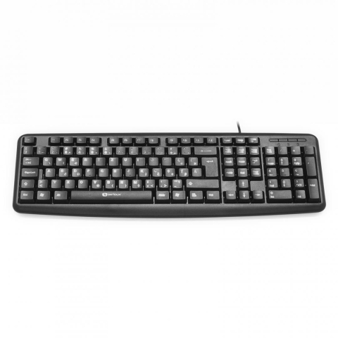 Tastatura Serioux 9400 ROMANIA, cu fir, RO layout, neagra, 104 taste, USB [1]