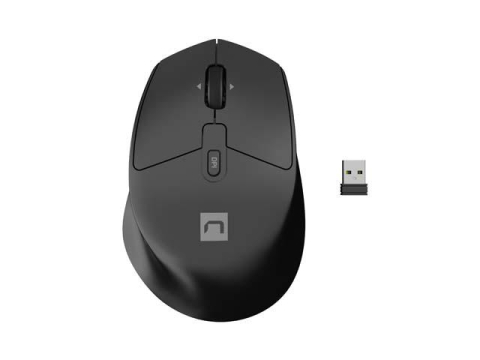 Kit Wireless tastatura si mouse NATEC STINGRAY 2, Negru, Romanian [3]