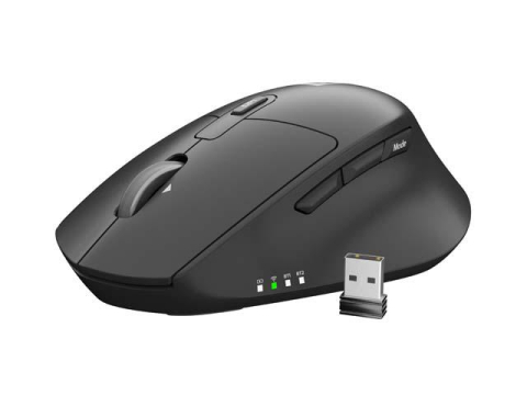 Kit Wireless tastatura si mouse NATEC STINGRAY 2, Negru, Romanian [4]