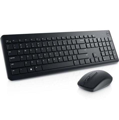 Kit wireless tastatura si mouse Dell KM3322W, taste numerice, negru [1]