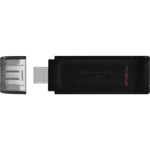 Memorie USB Kingston DataTraveler 70 256GB, USB Type-C, Negru [1]