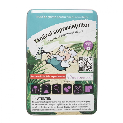 Jocuri de memorie si inteligenta - Laboratorul Savantului Trasnit-Tanarul supravietuitor