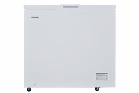 Aparate frigorifice - Lada frigorifica HEINNER HCF-200CNHE++, 198 L, Clasa E, Sistem convertibil frigider/congelator, Rezistenta la frig, Alb