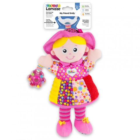 Jucarii interactive bebelusi - JUCARIE PENTRU BEBELUSI, PAPUSICA EMILIA, LAMAZE