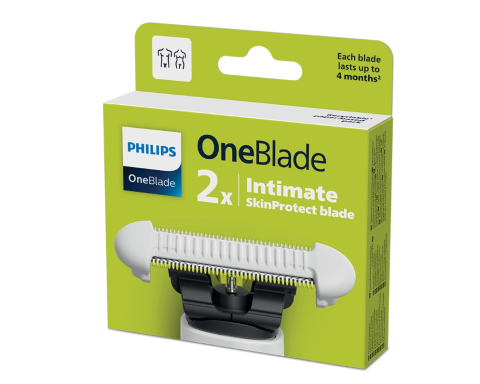 Accesorii - Lame de schimb PHILIPS QP229/52 OneBlade Intimate ,Skin Protect, 2 bucăți