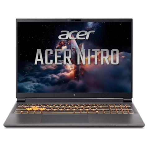 Laptopuri - Laptop Gaming Acer Nitro V 16 ANV16-I12-56EG, cu procesor Intel Core 5 205H, 16'' IPS, 16 GB DDR4, 512 GB, nVidia GeForce RTX 3050, 4GB GDDR6, Fara OS, 2 ani Garantie
