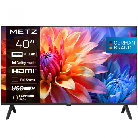 Televizoare - Televizor METZ LED 40MTH2020Z, 100 cm, FHD, Clasa E, Non Smart TV