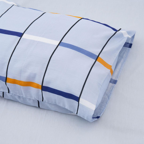 Lenjerie kingsize, bumbac,132 TC, Luna [4]