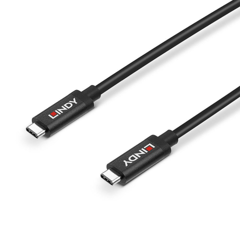 Lindy Cablu USB 3.2 Gen 2 C/C Activ, negru [2]