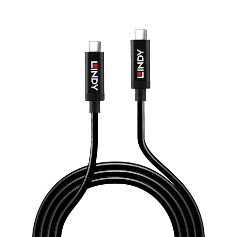 Lindy Cablu USB 3.2 Gen 2 C/C Activ, negru [1]