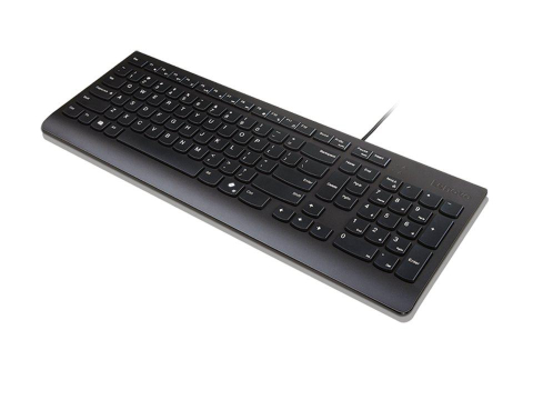Tastatura Lenovo Essential Wired Keyboard, USB, Negru, US English [1]