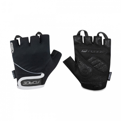 Accesorii ciclism - Manusi Force Gel Negre 17-XS