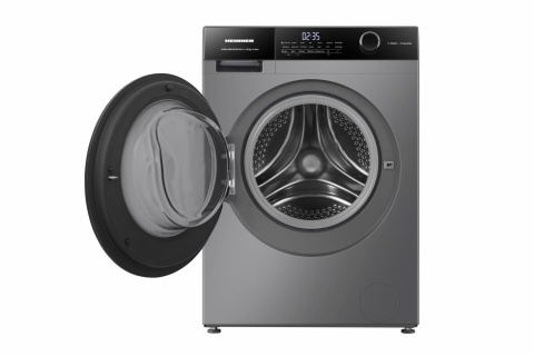 Masina de spalat rufe HEINNER HWM-HMK1014IVTA+++, 10 Kg, 1400 rpm, Clasa: A, Argintiu [1]