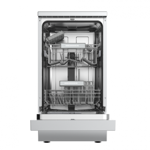 Masina de spalat vase HEINNER HDW-FSM45609DWE++, 9 seturi, 6 programe, Clasa: E, 45cm, Alb [1]