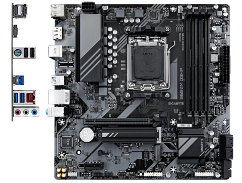 Placa de baza Gigabyte B650M D3HP, Socket AM5, DDR5, Micro-ATX [1]
