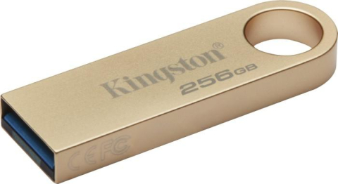 Memorii USB - Memorie USB Kingston DataTraveler SE9 G3 256GB, USB 3.2, Auriu