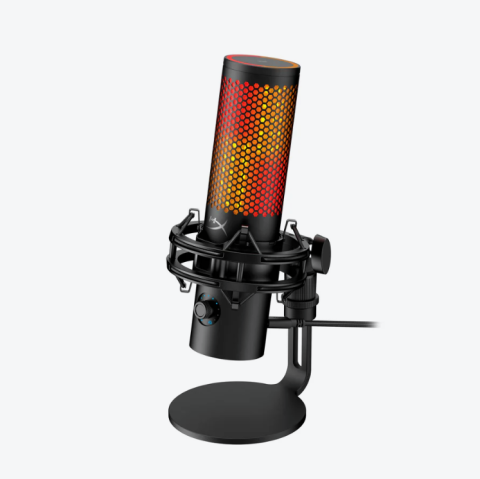 Microfon HyperX QuadCast 2 S, tip Cardioid, USB, LED backlight [1]
