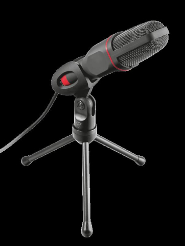 Microfoane - Microfon Trust GXT 212, tip Condenser, USB/3.5 mm, Noise Reduction