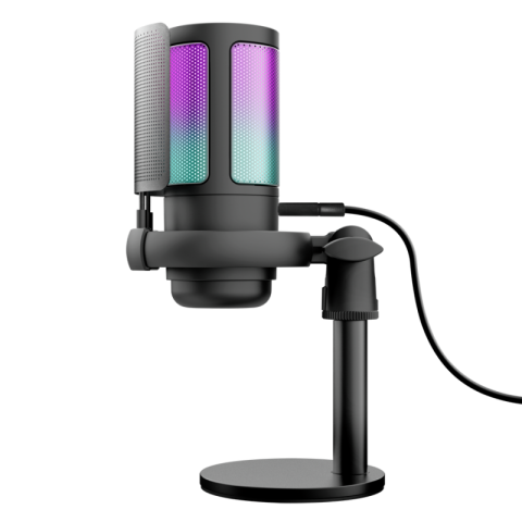 Microfoane - Microfon Trust GXT 238 Auron, tip Cardioid, USB, LED backlight