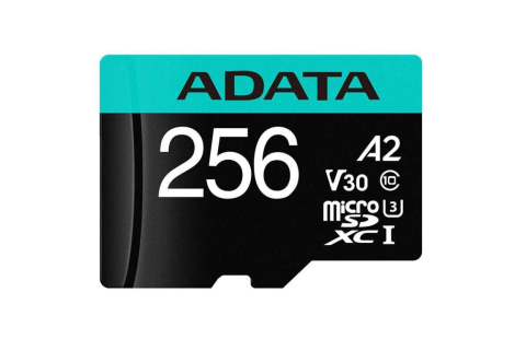 Carduri memorie - Card de Memorie MicroSDXC Adata 256GB, Adaptor SD, Class 10