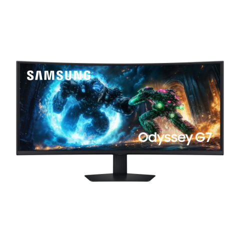 Desktop PC & Monitoare - Monitor Samsung 40" LS40FG750EUXEN, Curvature: 1000R, Diagonal (inch): 40, Diagonal (cm): 101, Aspect ratio: 21:9, Panel: VA, Resolution: 5120x2160, Refresh Rate: 180Hz, Response time GtG: 1ms, Bright