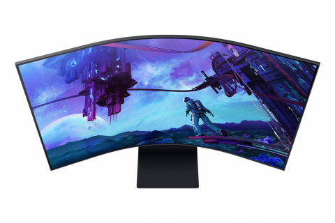 Monitor Samsung 55" LS55CG970NUXDU, Curvature: 1000R, Diagonal (inch): 55, Diagonal (cm): 139.7, Aspect ratio: 16:9, Panel: VA, Resolution: 3840x2160, Refresh Rate: 165Hz, Response time GtG: 1ms, Brig [8]