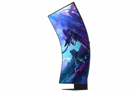 Monitor Samsung 55" LS55CG970NUXDU, Curvature: 1000R, Diagonal (inch): 55, Diagonal (cm): 139.7, Aspect ratio: 16:9, Panel: VA, Resolution: 3840x2160, Refresh Rate: 165Hz, Response time GtG: 1ms, Brig [6]