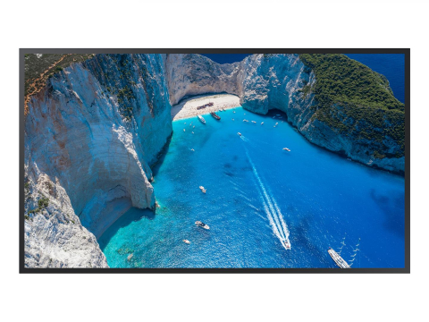Ecrane signage - Monitor signage SAMSUNG OM75A HighBrightness, 75". Polarized Sun Glasses Viewable in any direction, Auto Brightness Control with Ambient Brightness Sensor, temperature sensor, auto source switching & 