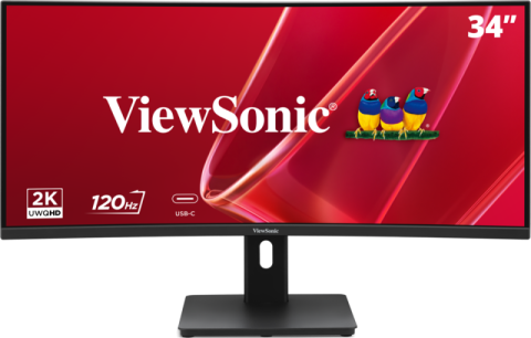 Monitoare LED - Monitor Consumer ViewSonic VA3420C-2, 34", 3440x1440 pixeli, Black, 2 ani Garantie