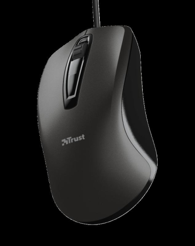 Mouse Trust Carve, 1200 dpi, Negru [3]