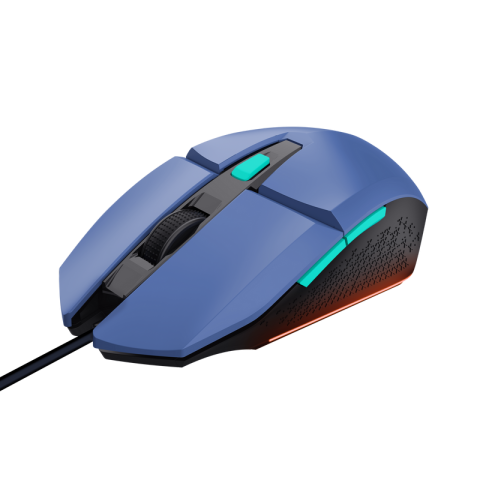 Mouse - Mouse Gaming Trust GXT109B FELOX, 6400 DPI, Albastru