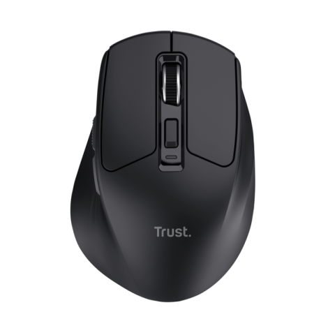Mouse - Mouse Trust Niven Comfortable, 3200 DPI, Negru