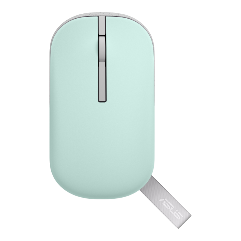 Mouse Wireless ASUS Marshmallow MD100, 1600 DPI, Liliac [2]