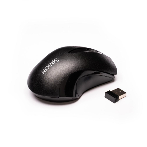 Mouse Wireless SPACER SPMO-W12, 1001 2000 dpi, Negru [2]