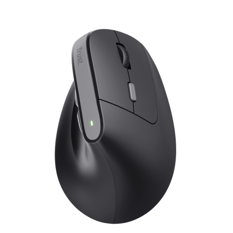 Mouse Wireless Trust Bayo II, 2400 DPI, Negru [1]