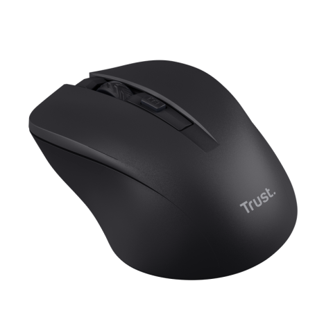 Mouse Wireless Trust Mydo, 1800 dpi, Negru [1]