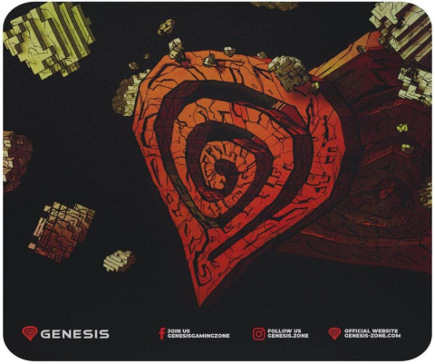 Mousepad - Mousepad Gaming GENESIS Ancient Stone, 250 x 210 mm, Multicolor