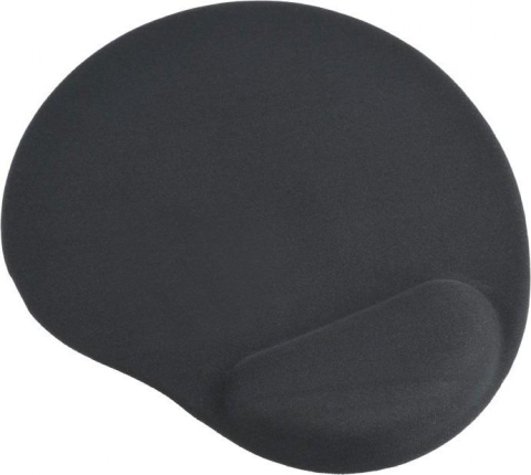 Mousepad - Mousepad Gaming Gembird MP-GEL-BK, 220 x 240 mm, Negru
