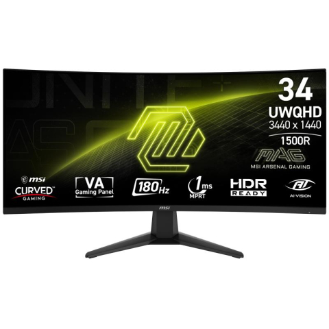 Monitoare LED - MSI MAG 346CQ computer monitor