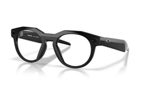 Ochelari Meta - Oakley Meta HSTN AI Glasses Black Frame Clear Lenses Wide - High Bridge Fit